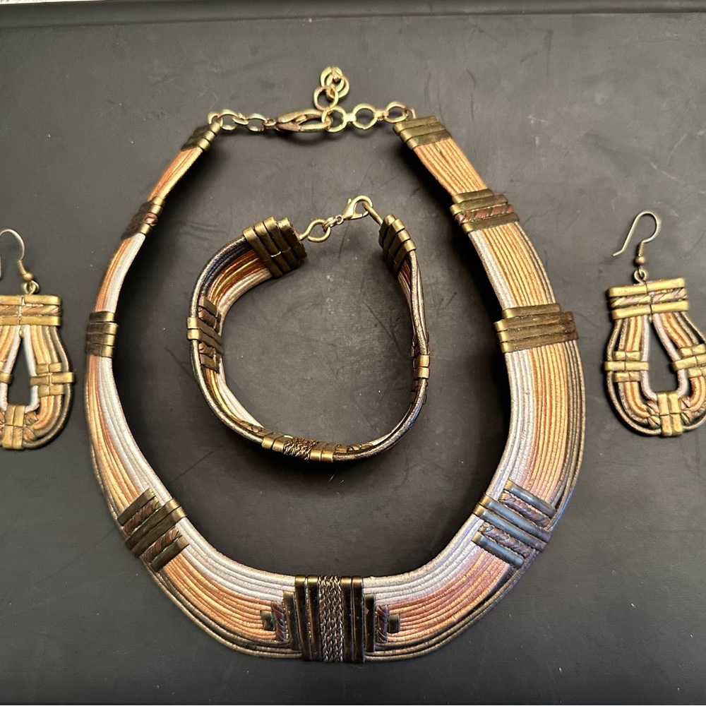 Vintage Alexis Kirk Jewelry Set
